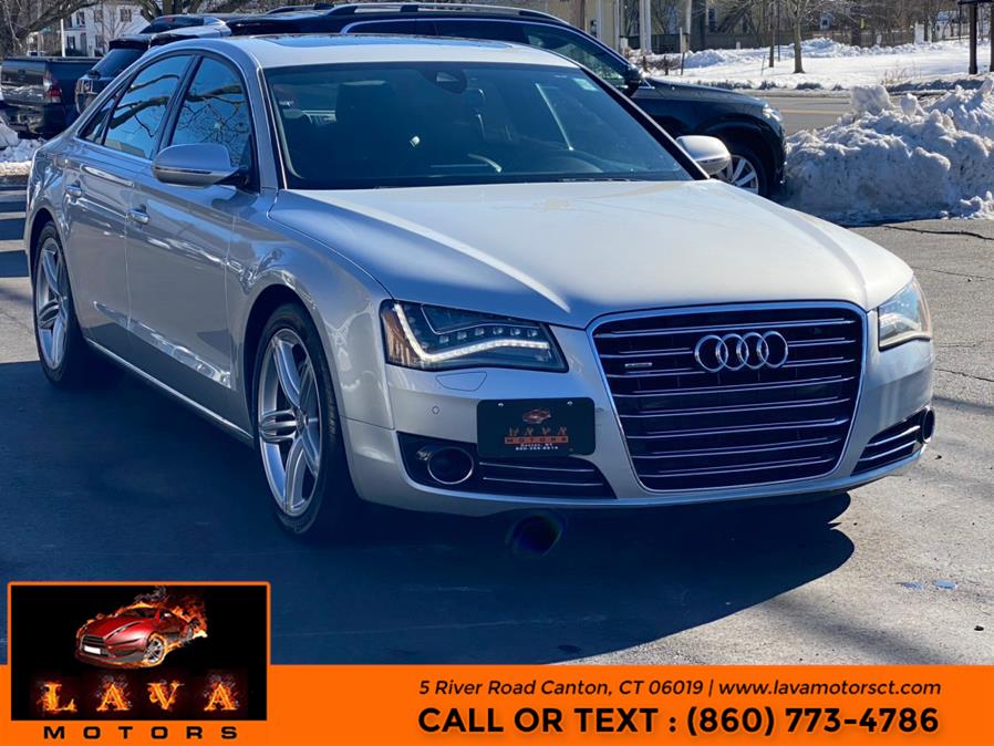 2013 Audi A8 4dr Sdn 3.0L, available for sale in Canton, Connecticut | Lava Motors. Canton, Connecticut 2013 Audi A8 4dr Sdn 3.0L, available for sale in Canton, Connecticut | Lava Motors. Canton, Connecticut