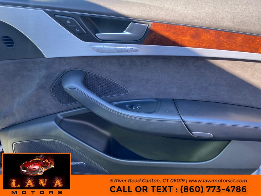 2013 Audi A8 4dr Sdn 3.0L, available for sale in Canton, Connecticut | Lava Motors. Canton, Connecticut 2013 Audi A8 4dr Sdn 3.0L, available for sale in Canton, Connecticut | Lava Motors. Canton, Connecticut