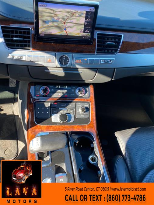 2013 Audi A8 4dr Sdn 3.0L, available for sale in Canton, Connecticut | Lava Motors. Canton, Connecticut 2013 Audi A8 4dr Sdn 3.0L, available for sale in Canton, Connecticut | Lava Motors. Canton, Connecticut