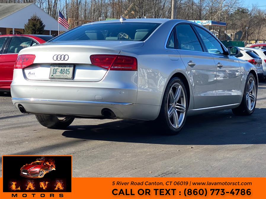 2013 Audi A8 4dr Sdn 3.0L, available for sale in Canton, Connecticut | Lava Motors. Canton, Connecticut 2013 Audi A8 4dr Sdn 3.0L, available for sale in Canton, Connecticut | Lava Motors. Canton, Connecticut