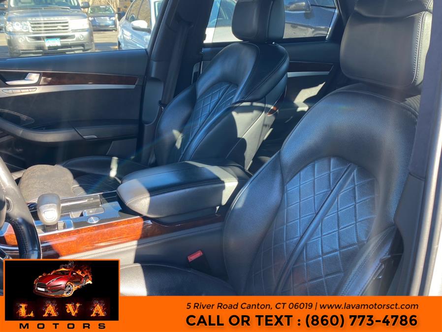 2013 Audi A8 4dr Sdn 3.0L, available for sale in Canton, Connecticut | Lava Motors. Canton, Connecticut 2013 Audi A8 4dr Sdn 3.0L, available for sale in Canton, Connecticut | Lava Motors. Canton, Connecticut