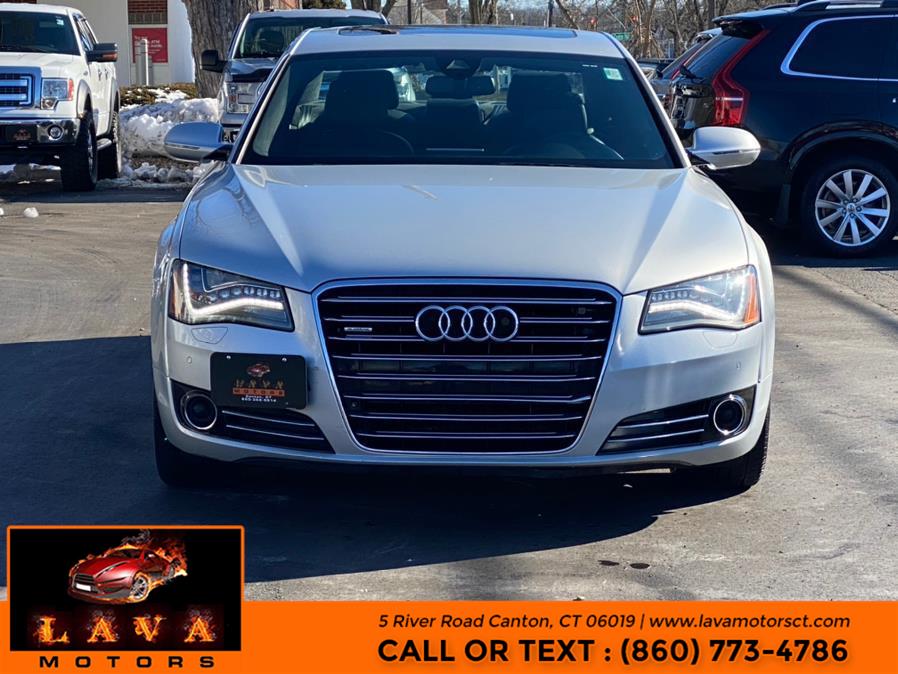 2013 Audi A8 4dr Sdn 3.0L, available for sale in Canton, Connecticut | Lava Motors. Canton, Connecticut 2013 Audi A8 4dr Sdn 3.0L, available for sale in Canton, Connecticut | Lava Motors. Canton, Connecticut
