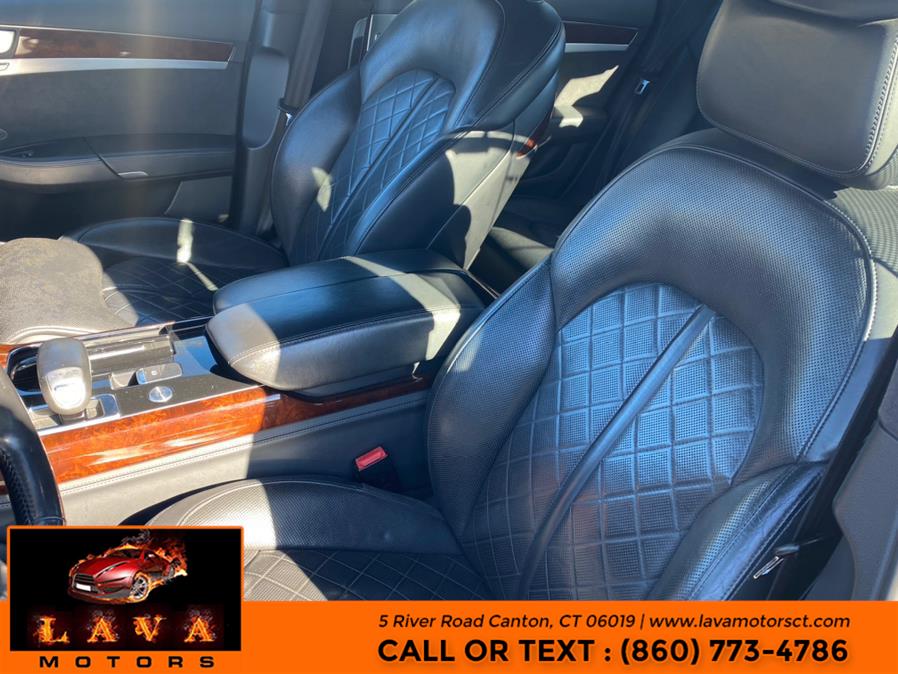 2013 Audi A8 4dr Sdn 3.0L, available for sale in Canton, Connecticut | Lava Motors. Canton, Connecticut 2013 Audi A8 4dr Sdn 3.0L, available for sale in Canton, Connecticut | Lava Motors. Canton, Connecticut
