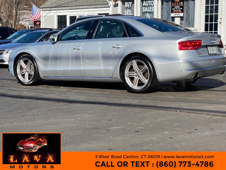2013 Audi A8 4dr Sdn 3.0L, available for sale in Canton, Connecticut | Lava Motors. Canton, Connecticut 2013 Audi A8 4dr Sdn 3.0L, available for sale in Canton, Connecticut | Lava Motors. Canton, Connecticut
