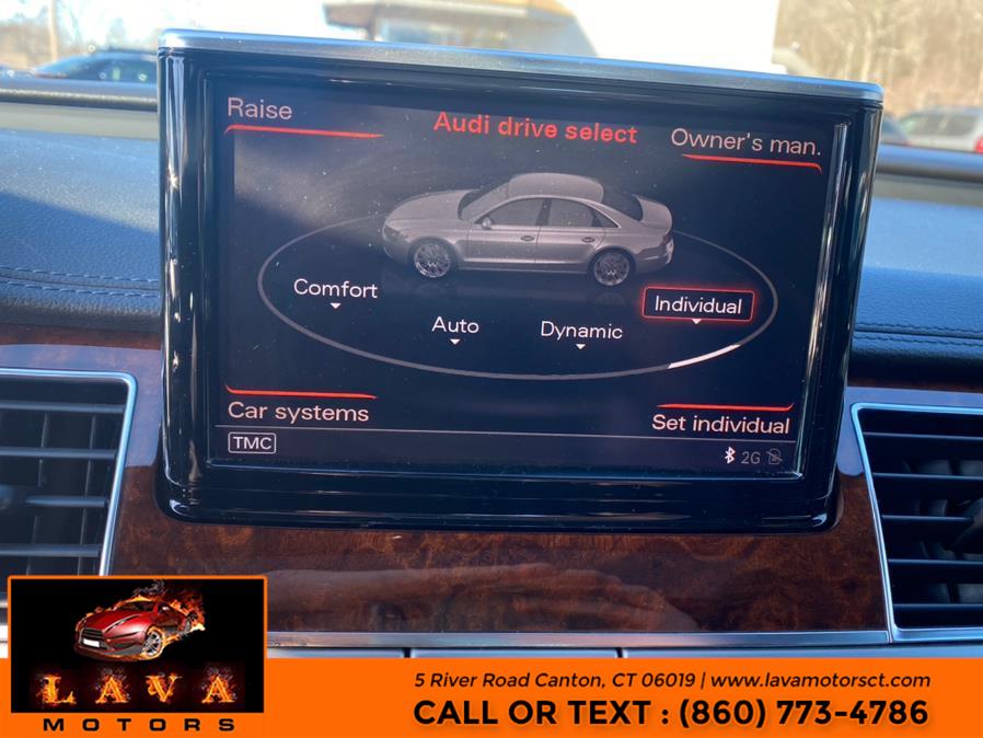 2013 Audi A8 4dr Sdn 3.0L, available for sale in Canton, Connecticut | Lava Motors. Canton, Connecticut 2013 Audi A8 4dr Sdn 3.0L, available for sale in Canton, Connecticut | Lava Motors. Canton, Connecticut