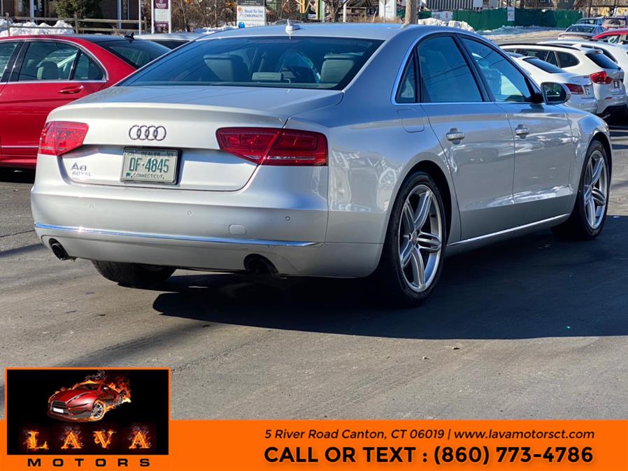 2013 Audi A8 4dr Sdn 3.0L, available for sale in Canton, Connecticut | Lava Motors. Canton, Connecticut 2013 Audi A8 4dr Sdn 3.0L, available for sale in Canton, Connecticut | Lava Motors. Canton, Connecticut