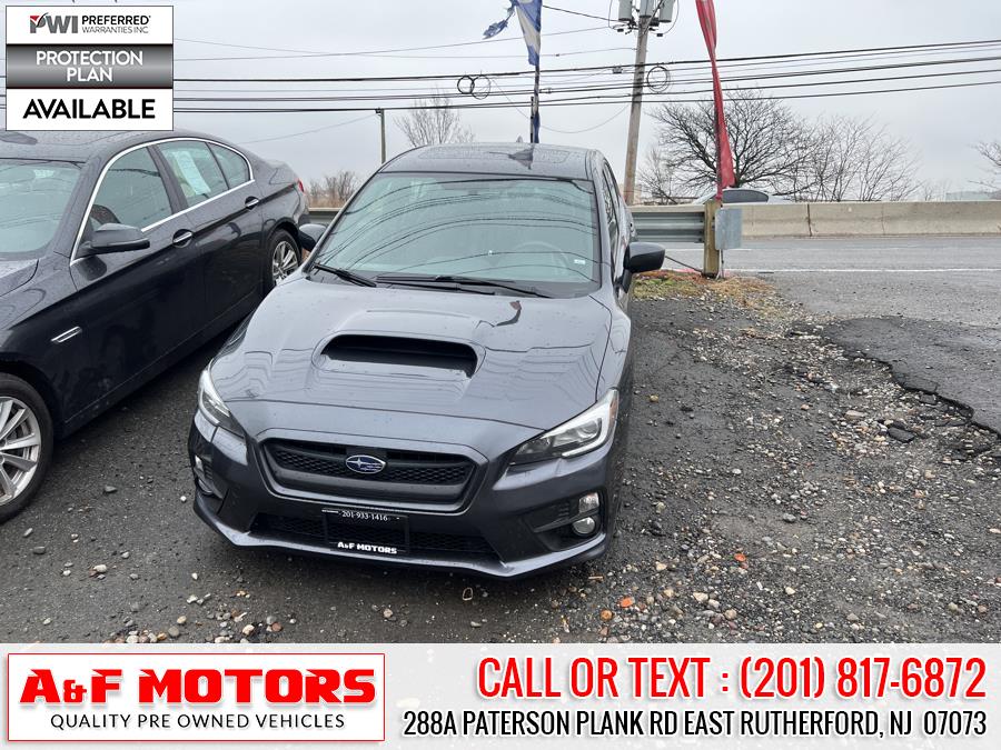 2015 Subaru WRX 4dr Sdn Man Limited, available for sale in East Rutherford, New Jersey | A&F Motors LLC. East Rutherford, New Jersey 2015 Subaru WRX 4dr Sdn Man Limited, available for sale in East Rutherford, New Jersey | A&F Motors LLC. East Rutherford, New Jersey