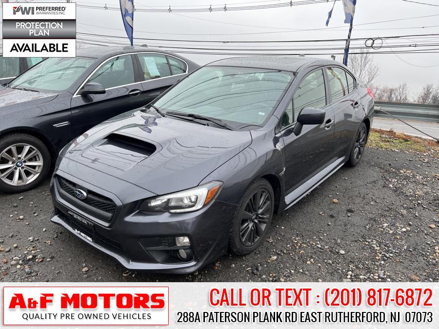 2015 Subaru WRX 4dr Sdn Man Limited, available for sale in East Rutherford, New Jersey | A&F Motors LLC. East Rutherford, New Jersey 2015 Subaru WRX 4dr Sdn Man Limited, available for sale in East Rutherford, New Jersey | A&F Motors LLC. East Rutherford, New Jersey