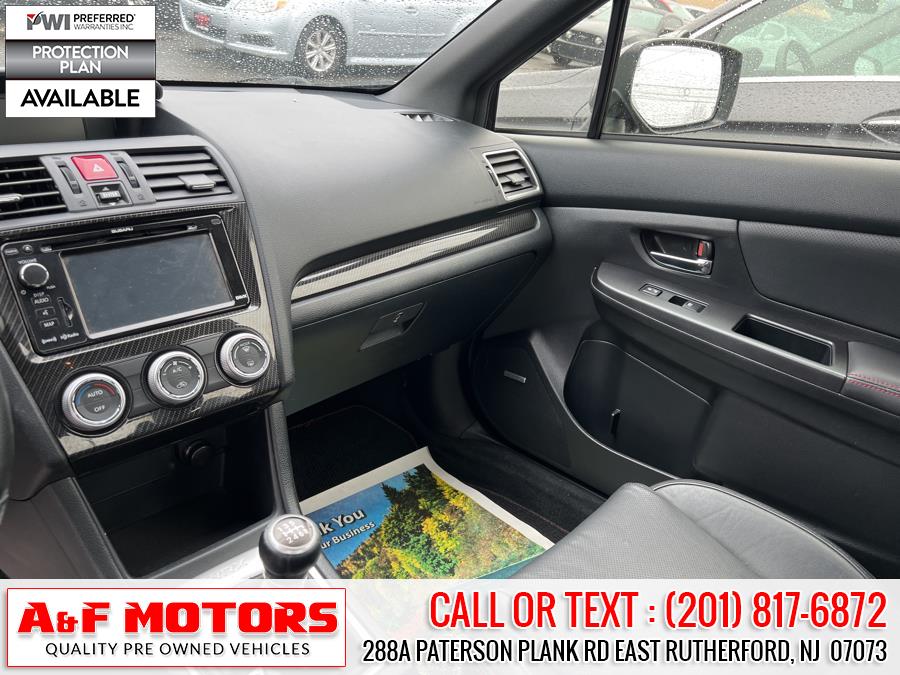 2015 Subaru WRX 4dr Sdn Man Limited, available for sale in East Rutherford, New Jersey | A&F Motors LLC. East Rutherford, New Jersey 2015 Subaru WRX 4dr Sdn Man Limited, available for sale in East Rutherford, New Jersey | A&F Motors LLC. East Rutherford, New Jersey