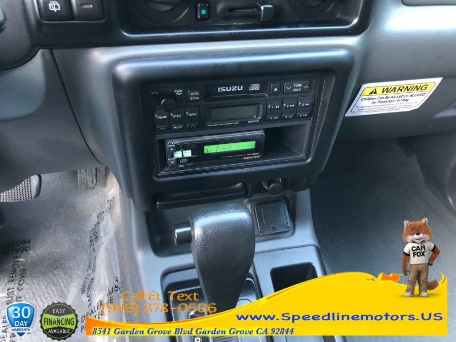 1999 Isuzu Rodeo 4dr S 3.2L Auto, available for sale in Garden Grove, California | Speedline Motors. Garden Grove, California 1999 Isuzu Rodeo 4dr S 3.2L Auto, available for sale in Garden Grove, California | Speedline Motors. Garden Grove, California