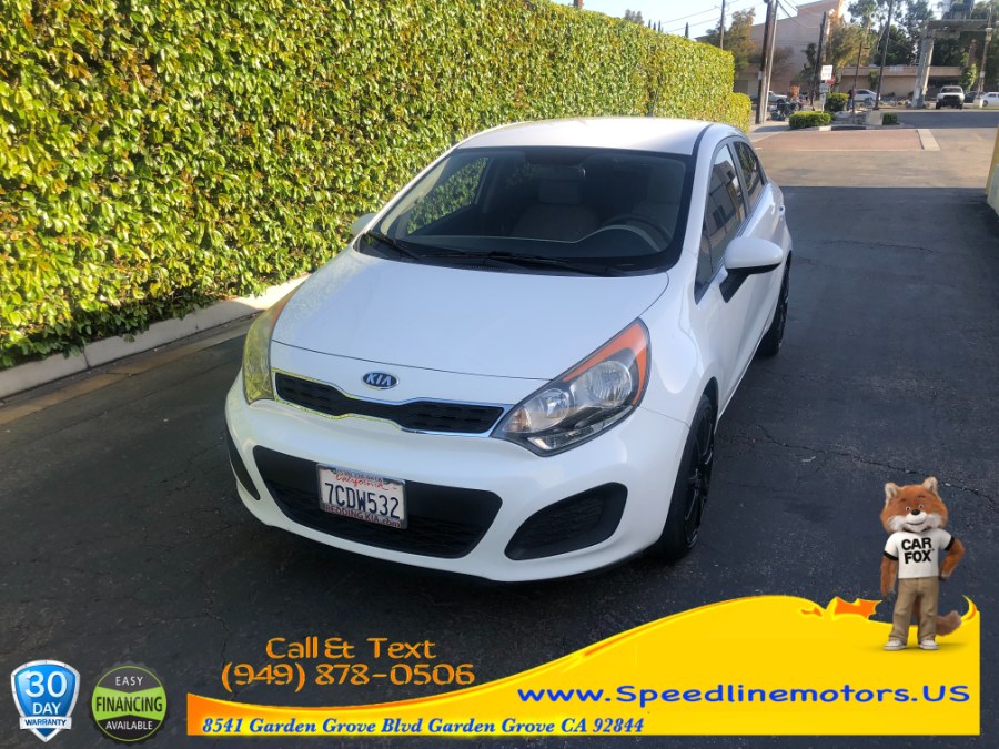 Used Kia Rio 5dr HB Auto EX 2012 | Speedline Motors. Garden Grove, California Used Kia Rio 5dr HB Auto EX 2012 | Speedline Motors. Garden Grove, California