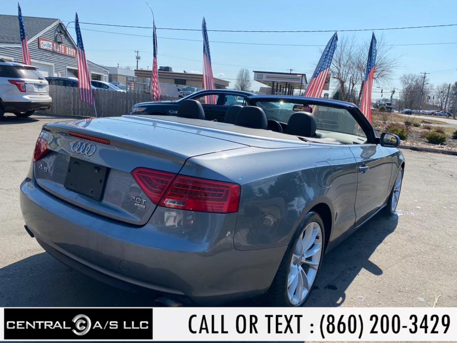 2013 Audi A5 2dr Cabriolet Auto quattro 2.0T Premium Plus, available for sale in East Windsor, Connecticut | Central A/S LLC. East Windsor, Connecticut 2013 Audi A5 2dr Cabriolet Auto quattro 2.0T Premium Plus, available for sale in East Windsor, Connecticut | Central A/S LLC. East Windsor, Connecticut