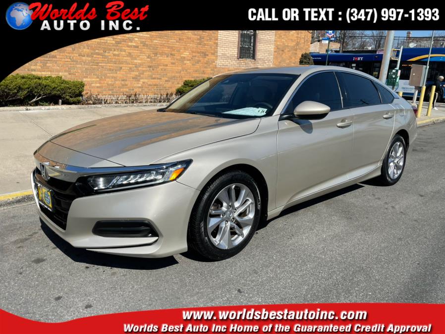 2019 Honda Accord Sedan LX 1.5T CVT, available for sale in Brooklyn, New York | Worlds Best Auto Inc. Brooklyn, New York