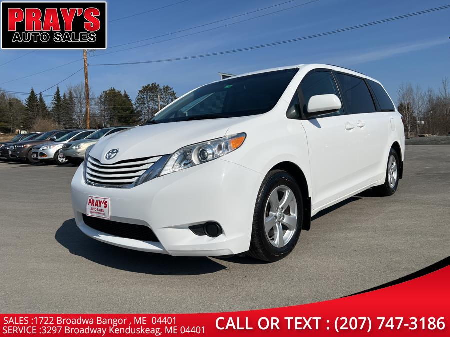 2015 Toyota Sienna 5dr 8-Pass Van LE FWD (Natl), available for sale in Bangor , Maine | Pray's Auto Sales . Bangor , Maine 2015 Toyota Sienna 5dr 8-Pass Van LE FWD (Natl), available for sale in Bangor , Maine | Pray's Auto Sales . Bangor , Maine