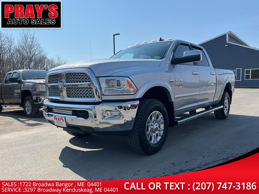 2018 Ram 2500 Laramie 4x4 Crew Cab 6''4" Box, available for sale in Bangor , Maine | Pray's Auto Sales . Bangor , Maine 2018 Ram 2500 Laramie 4x4 Crew Cab 6''4" Box, available for sale in Bangor , Maine | Pray's Auto Sales . Bangor , Maine