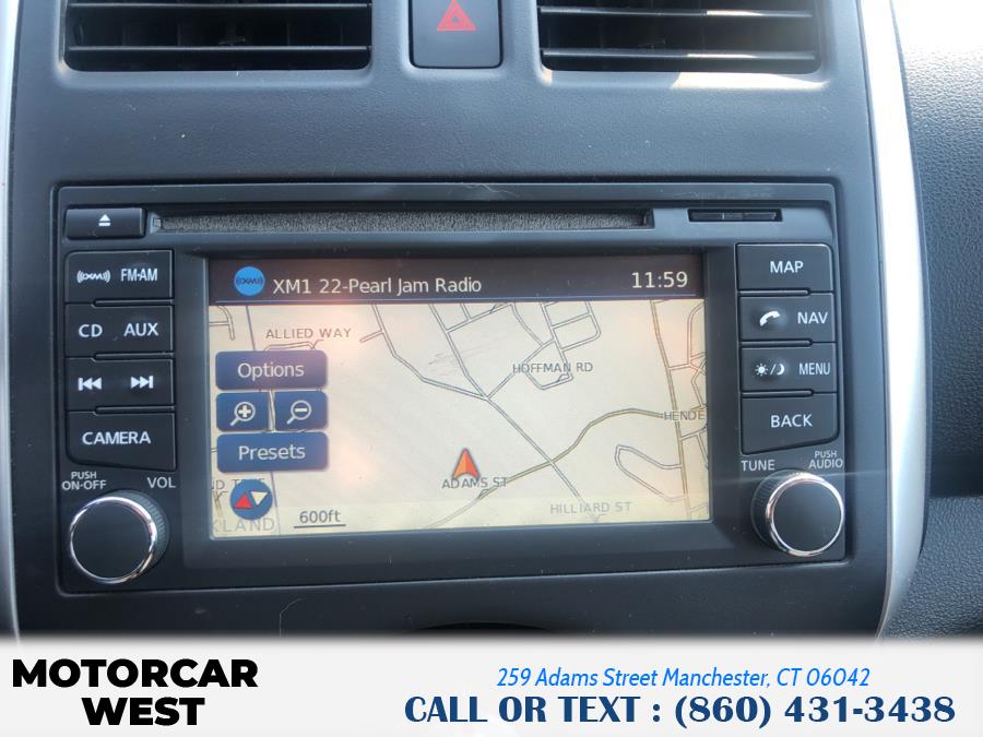2014 Nissan Versa 4dr Sdn CVT 1.6 SL, available for sale in Manchester, Connecticut | Motorcar West. Manchester, Connecticut 2014 Nissan Versa 4dr Sdn CVT 1.6 SL, available for sale in Manchester, Connecticut | Motorcar West. Manchester, Connecticut