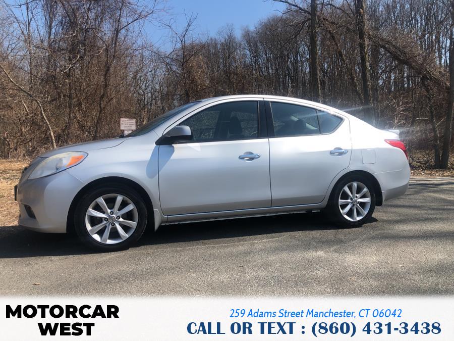 2014 Nissan Versa 4dr Sdn CVT 1.6 SL, available for sale in Manchester, Connecticut | Motorcar West. Manchester, Connecticut 2014 Nissan Versa 4dr Sdn CVT 1.6 SL, available for sale in Manchester, Connecticut | Motorcar West. Manchester, Connecticut
