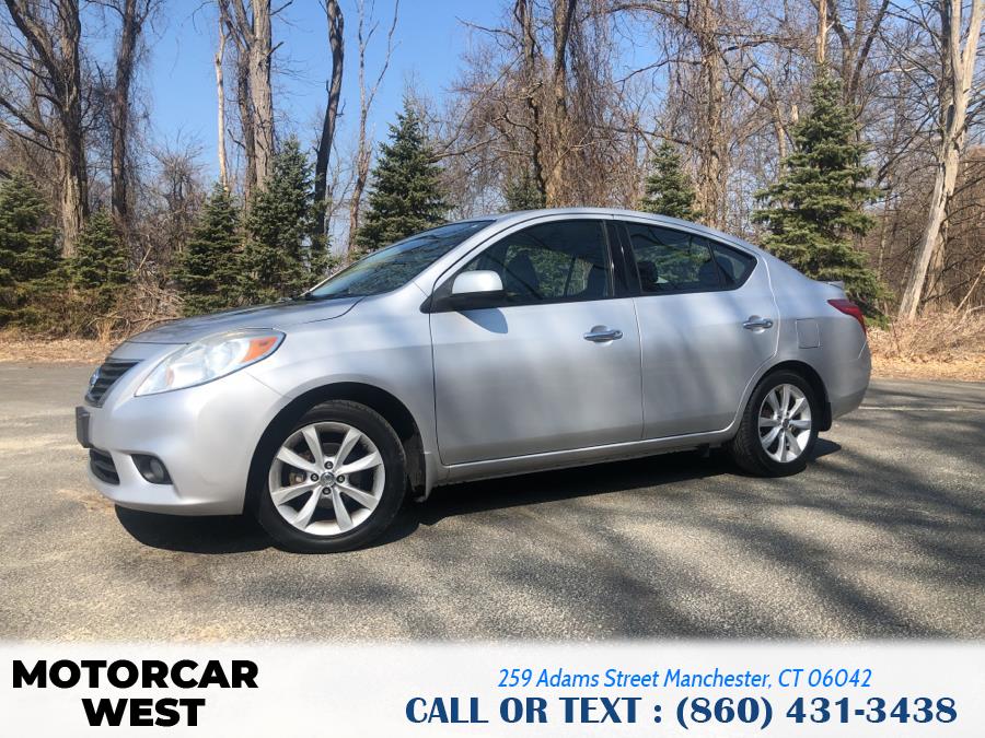 2014 Nissan Versa 4dr Sdn CVT 1.6 SL, available for sale in Manchester, Connecticut | Motorcar West. Manchester, Connecticut 2014 Nissan Versa 4dr Sdn CVT 1.6 SL, available for sale in Manchester, Connecticut | Motorcar West. Manchester, Connecticut