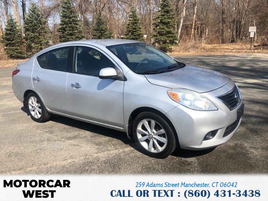 2014 Nissan Versa 4dr Sdn CVT 1.6 SL, available for sale in Manchester, Connecticut | Motorcar West. Manchester, Connecticut 2014 Nissan Versa 4dr Sdn CVT 1.6 SL, available for sale in Manchester, Connecticut | Motorcar West. Manchester, Connecticut