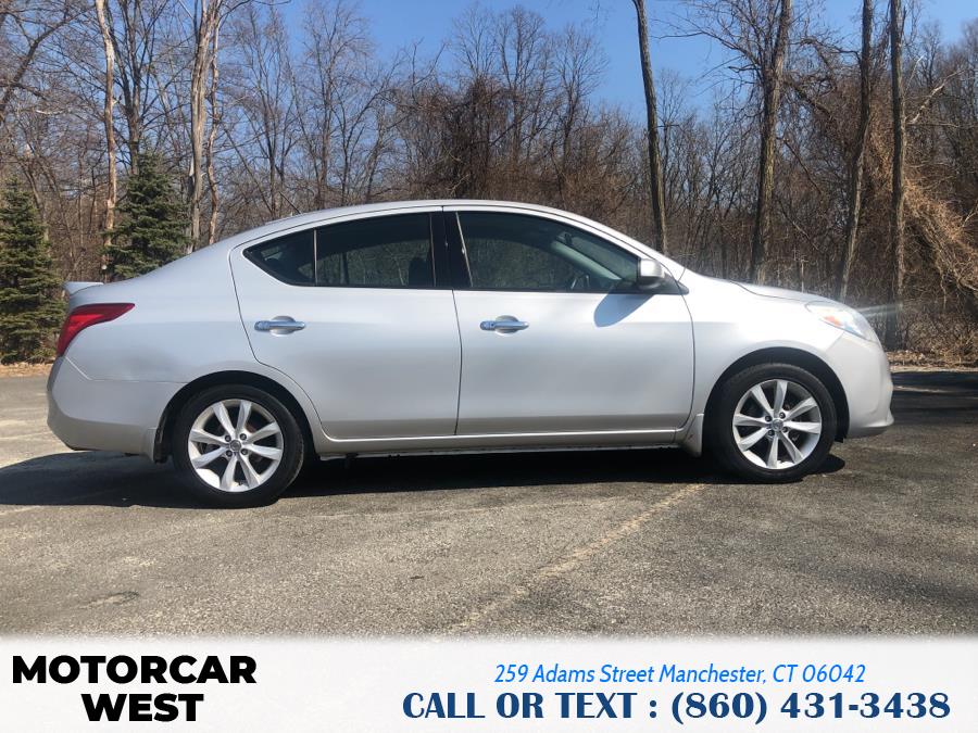2014 Nissan Versa 4dr Sdn CVT 1.6 SL, available for sale in Manchester, Connecticut | Motorcar West. Manchester, Connecticut 2014 Nissan Versa 4dr Sdn CVT 1.6 SL, available for sale in Manchester, Connecticut | Motorcar West. Manchester, Connecticut