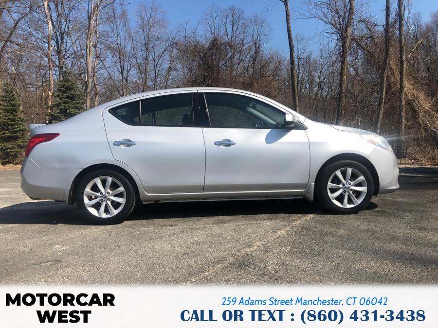 2014 Nissan Versa 4dr Sdn CVT 1.6 SL, available for sale in Manchester, Connecticut | Motorcar West. Manchester, Connecticut 2014 Nissan Versa 4dr Sdn CVT 1.6 SL, available for sale in Manchester, Connecticut | Motorcar West. Manchester, Connecticut