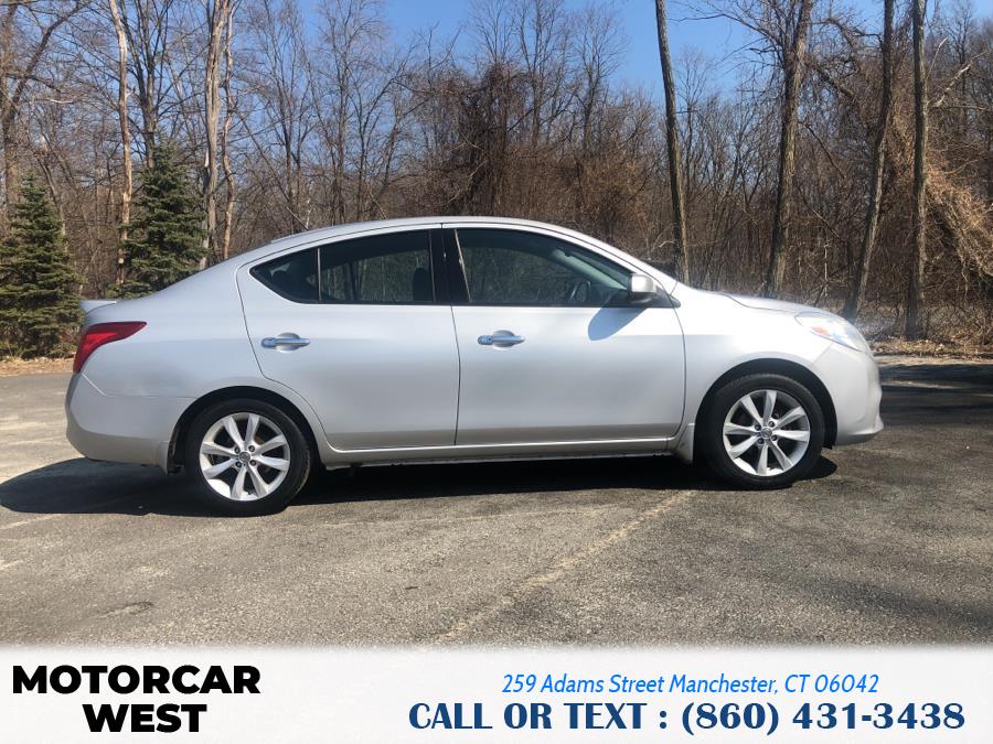 2014 Nissan Versa 4dr Sdn CVT 1.6 SL, available for sale in Manchester, Connecticut | Motorcar West. Manchester, Connecticut 2014 Nissan Versa 4dr Sdn CVT 1.6 SL, available for sale in Manchester, Connecticut | Motorcar West. Manchester, Connecticut