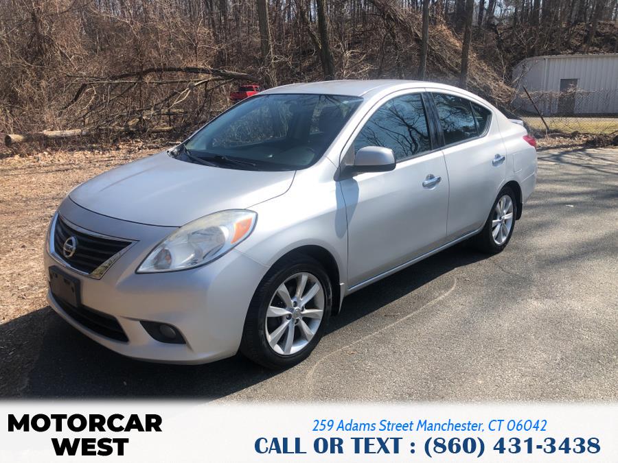 2014 Nissan Versa 4dr Sdn CVT 1.6 SL, available for sale in Manchester, Connecticut | Motorcar West. Manchester, Connecticut 2014 Nissan Versa 4dr Sdn CVT 1.6 SL, available for sale in Manchester, Connecticut | Motorcar West. Manchester, Connecticut