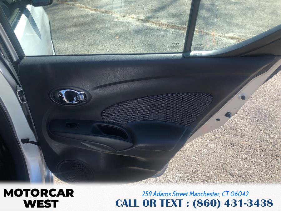 2014 Nissan Versa 4dr Sdn CVT 1.6 SL, available for sale in Manchester, Connecticut | Motorcar West. Manchester, Connecticut 2014 Nissan Versa 4dr Sdn CVT 1.6 SL, available for sale in Manchester, Connecticut | Motorcar West. Manchester, Connecticut