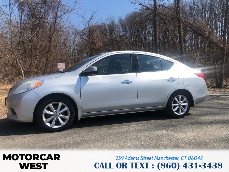 2014 Nissan Versa 4dr Sdn CVT 1.6 SL, available for sale in Manchester, Connecticut | Motorcar West. Manchester, Connecticut 2014 Nissan Versa 4dr Sdn CVT 1.6 SL, available for sale in Manchester, Connecticut | Motorcar West. Manchester, Connecticut