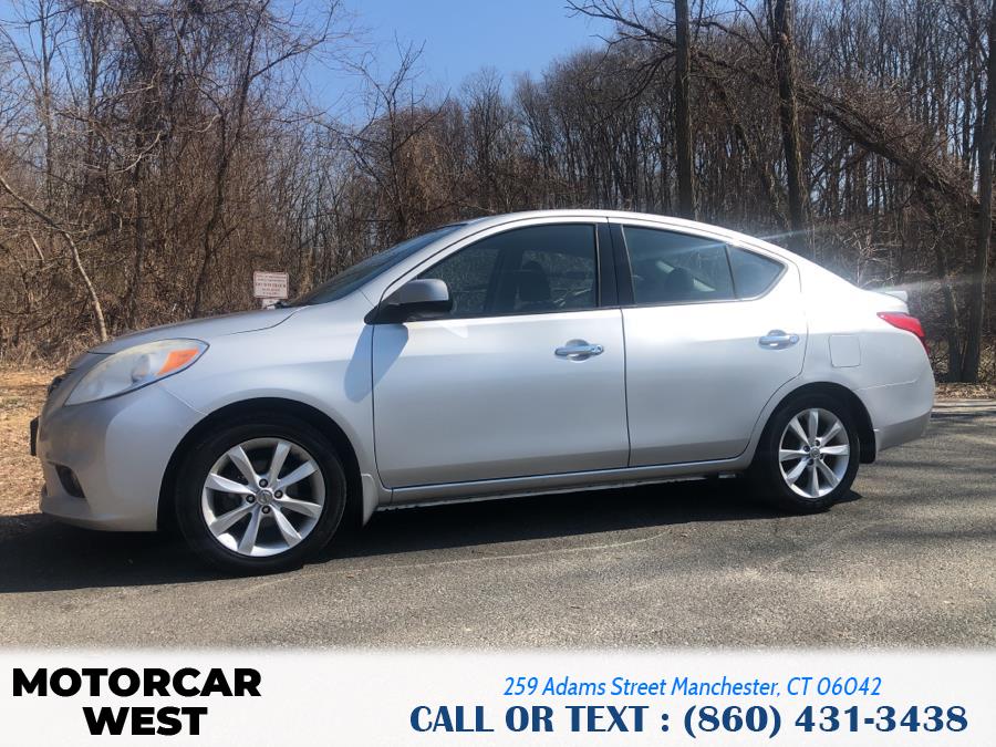 2014 Nissan Versa 4dr Sdn CVT 1.6 SL, available for sale in Manchester, Connecticut | Motorcar West. Manchester, Connecticut 2014 Nissan Versa 4dr Sdn CVT 1.6 SL, available for sale in Manchester, Connecticut | Motorcar West. Manchester, Connecticut