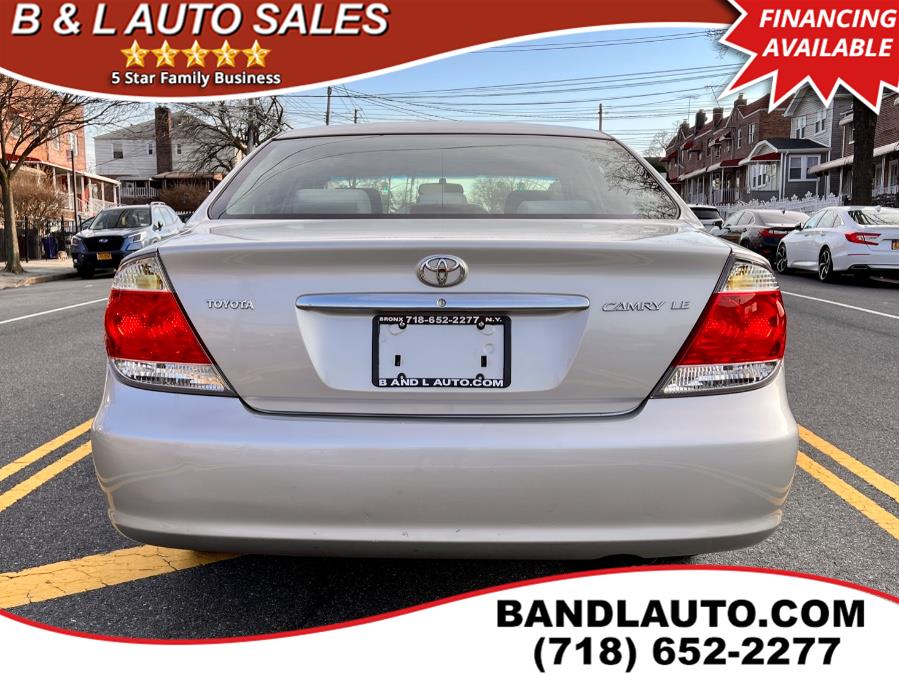 Used Toyota Camry 4dr Sedan LE Auto 2006 | B & L Auto Sales LLC. Bronx, New York Used Toyota Camry 4dr Sedan LE Auto 2006 | B & L Auto Sales LLC. Bronx, New York