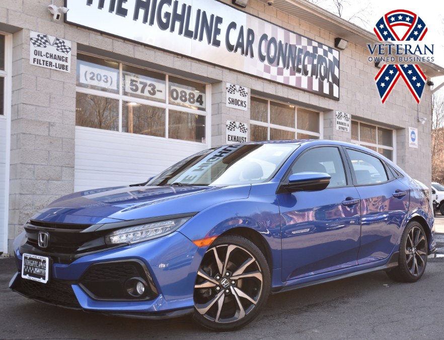 2018 Honda Civic Hatchback Sport Touring CVT, available for sale in Waterbury, Connecticut | Highline Car Connection. Waterbury, Connecticut