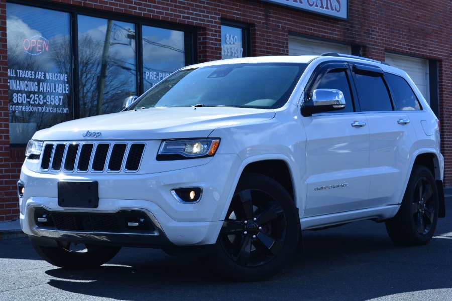 Used Jeep Grand Cherokee 4WD 4dr Overland 2016 | Longmeadow Motor Cars. ENFIELD, Connecticut