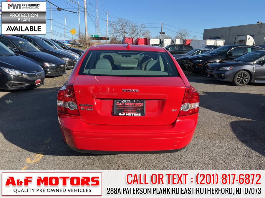 Used Volvo S40 4dr Sdn 2.4L MT FWD 2007 | A&F Motors LLC. East Rutherford, New Jersey Used Volvo S40 4dr Sdn 2.4L MT FWD 2007 | A&F Motors LLC. East Rutherford, New Jersey