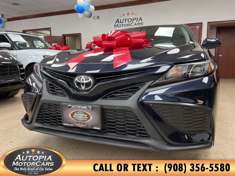 2021 Toyota Camry SE Auto (Natl), available for sale in Union, New Jersey | Autopia Motorcars Inc. Union, New Jersey