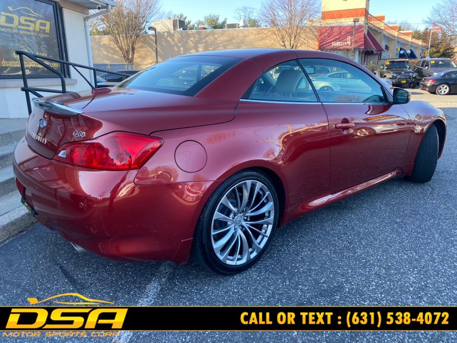 2014 INFINITI Q60 Convertible 2dr, available for sale in Commack, New York | DSA Motor Sports Corp. Commack, New York 2014 INFINITI Q60 Convertible 2dr, available for sale in Commack, New York | DSA Motor Sports Corp. Commack, New York