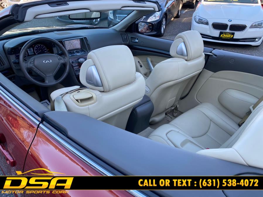 2014 INFINITI Q60 Convertible 2dr, available for sale in Commack, New York | DSA Motor Sports Corp. Commack, New York 2014 INFINITI Q60 Convertible 2dr, available for sale in Commack, New York | DSA Motor Sports Corp. Commack, New York