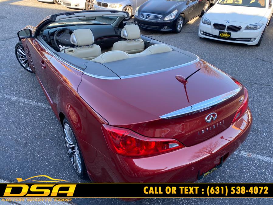 2014 INFINITI Q60 Convertible 2dr, available for sale in Commack, New York | DSA Motor Sports Corp. Commack, New York 2014 INFINITI Q60 Convertible 2dr, available for sale in Commack, New York | DSA Motor Sports Corp. Commack, New York