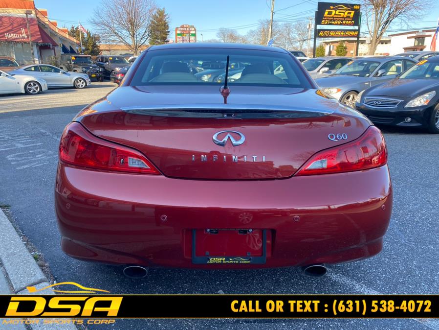 2014 INFINITI Q60 Convertible 2dr, available for sale in Commack, New York | DSA Motor Sports Corp. Commack, New York 2014 INFINITI Q60 Convertible 2dr, available for sale in Commack, New York | DSA Motor Sports Corp. Commack, New York