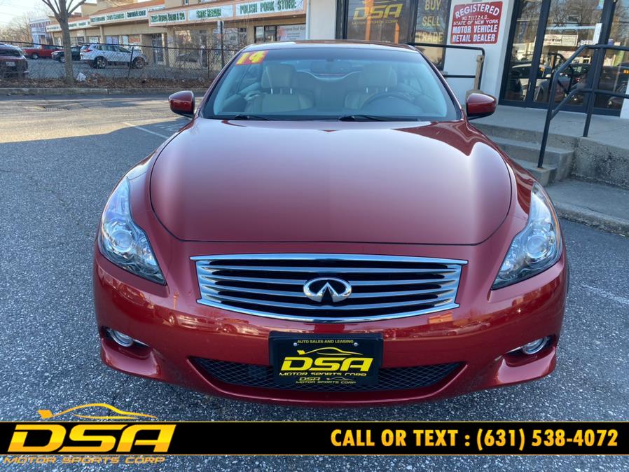 2014 INFINITI Q60 Convertible 2dr, available for sale in Commack, New York | DSA Motor Sports Corp. Commack, New York 2014 INFINITI Q60 Convertible 2dr, available for sale in Commack, New York | DSA Motor Sports Corp. Commack, New York