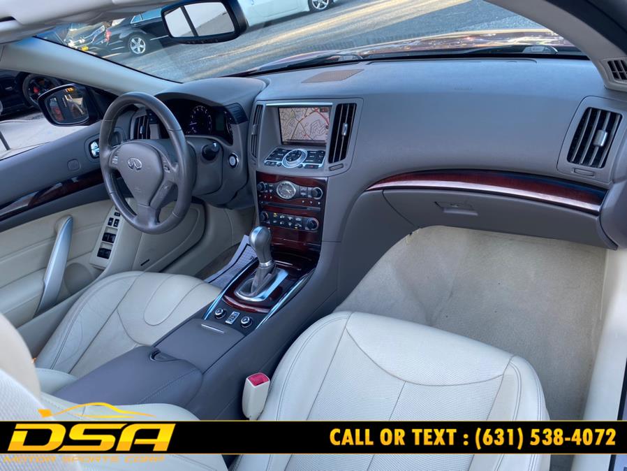2014 INFINITI Q60 Convertible 2dr, available for sale in Commack, New York | DSA Motor Sports Corp. Commack, New York 2014 INFINITI Q60 Convertible 2dr, available for sale in Commack, New York | DSA Motor Sports Corp. Commack, New York