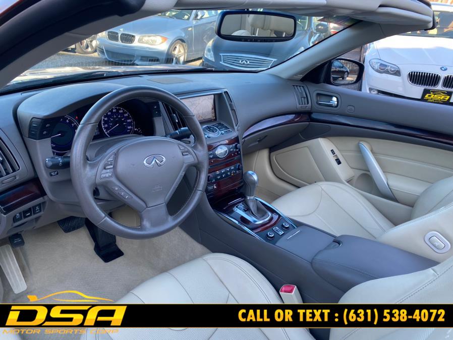 2014 INFINITI Q60 Convertible 2dr, available for sale in Commack, New York | DSA Motor Sports Corp. Commack, New York 2014 INFINITI Q60 Convertible 2dr, available for sale in Commack, New York | DSA Motor Sports Corp. Commack, New York