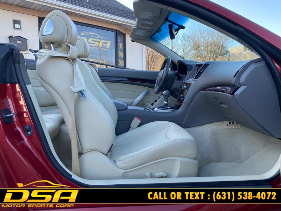2014 INFINITI Q60 Convertible 2dr, available for sale in Commack, New York | DSA Motor Sports Corp. Commack, New York 2014 INFINITI Q60 Convertible 2dr, available for sale in Commack, New York | DSA Motor Sports Corp. Commack, New York
