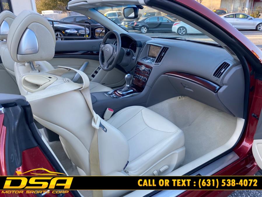 2014 INFINITI Q60 Convertible 2dr, available for sale in Commack, New York | DSA Motor Sports Corp. Commack, New York 2014 INFINITI Q60 Convertible 2dr, available for sale in Commack, New York | DSA Motor Sports Corp. Commack, New York