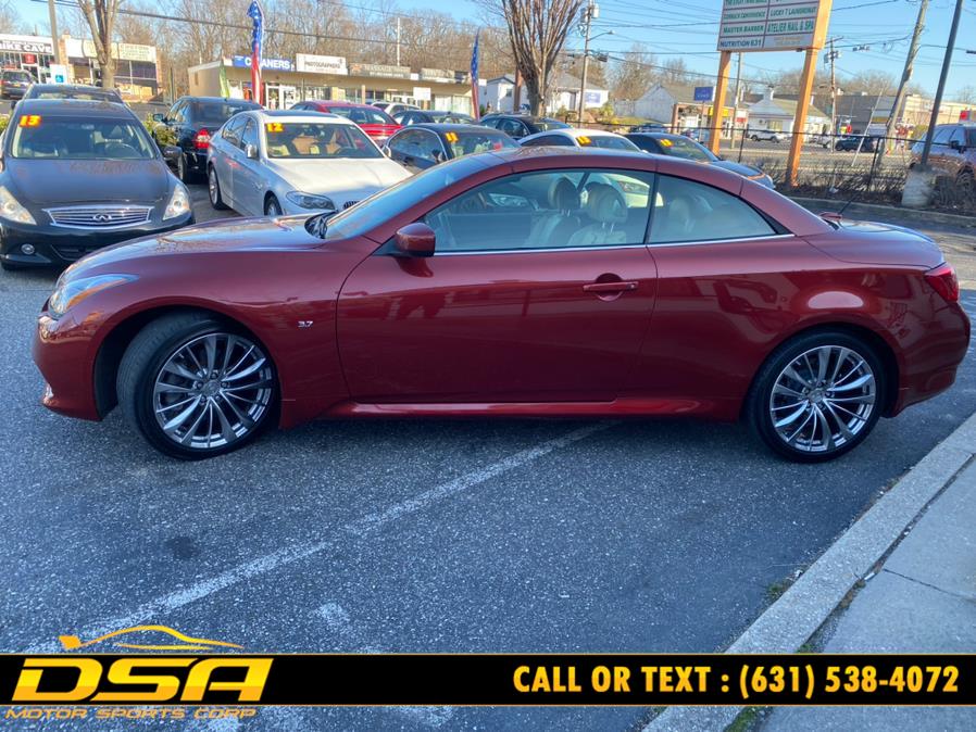 2014 INFINITI Q60 Convertible 2dr, available for sale in Commack, New York | DSA Motor Sports Corp. Commack, New York 2014 INFINITI Q60 Convertible 2dr, available for sale in Commack, New York | DSA Motor Sports Corp. Commack, New York