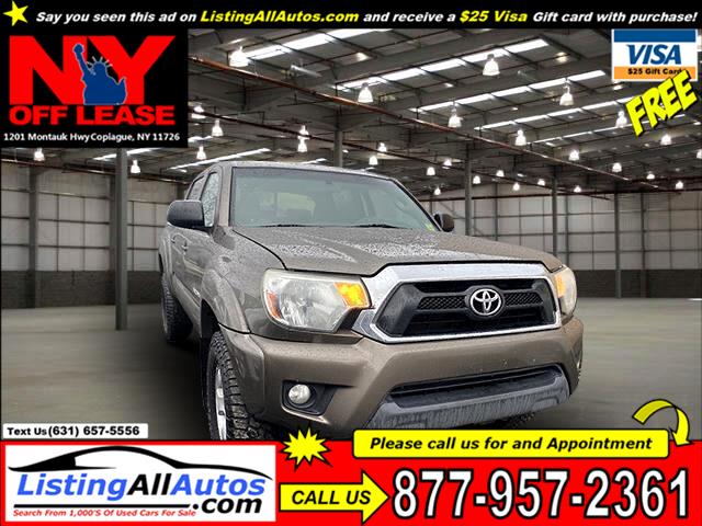 Used Toyota Tacoma 4WD Double Cab V6 MT (Natl) 2014 | www.ListingAllAutos.com. Patchogue, New York