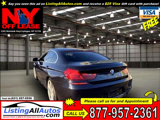 Used BMW 6 Series 4dr Sdn 640i Gran Coupe 2013 | www.ListingAllAutos.com. Patchogue, New York