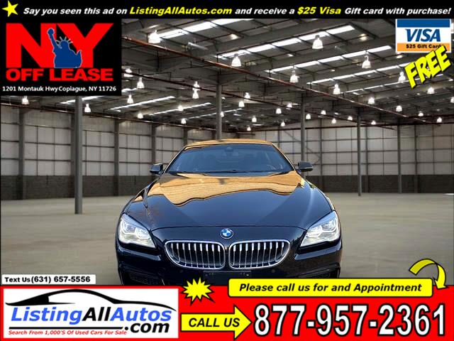 Used BMW 6 Series 650i xDrive Gran Coupe 2017 | www.ListingAllAutos.com. Patchogue, New York