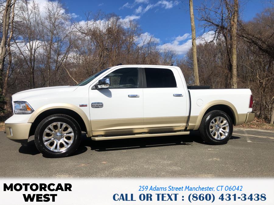 2013 Ram 1500 2WD Crew Cab 140.5" Laramie Longhorn Edition, available for sale in Manchester, Connecticut | Motorcar West. Manchester, Connecticut