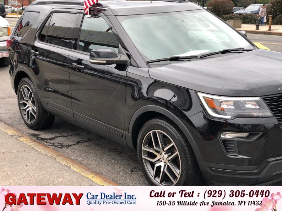 2018 Ford Explorer Sport 4WD, available for sale in Jamaica, New York | Gateway Car Dealer Inc. Jamaica, New York 2018 Ford Explorer Sport 4WD, available for sale in Jamaica, New York | Gateway Car Dealer Inc. Jamaica, New York